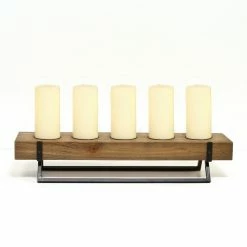 Buy โ Centerpieces Stratton Home Decor Rustic 5 Candle Holder Centerpiece โค๏ธ