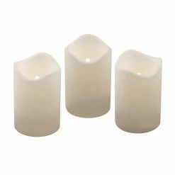 Flash Sale ๐ LumaBase Battery Operated Pillar Candles - Set Of 3 ๐