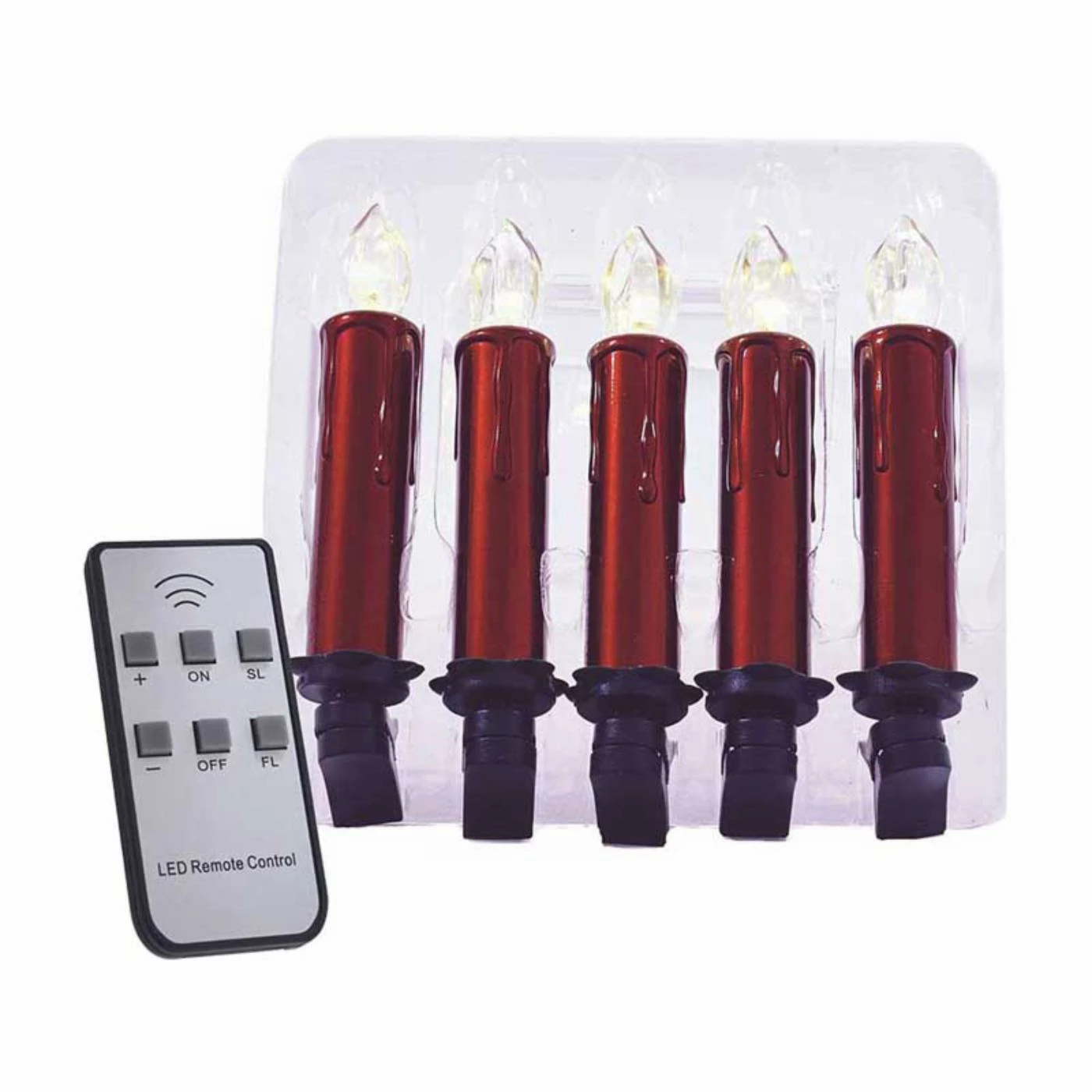 Promo 🛒 Kurt S. Adler Battery Operated LED Taper Candle With Clips - Set Of 5 😉 1 Promo 🛒 Kurt S. Adler Battery Operated LED Taper Candle With Clips - Set Of 5 😉