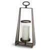 Best Sale ⌛ Melrose International Metal Pillar Candleholder - Set Of 2 👏