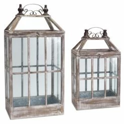 Best Pirce 👍 Melrose International 70491 Lantern - Set Of 2 ❤️
