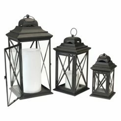 Top 10 ✨ Melrose International Knoxville Lantern - Set Of 3 👏