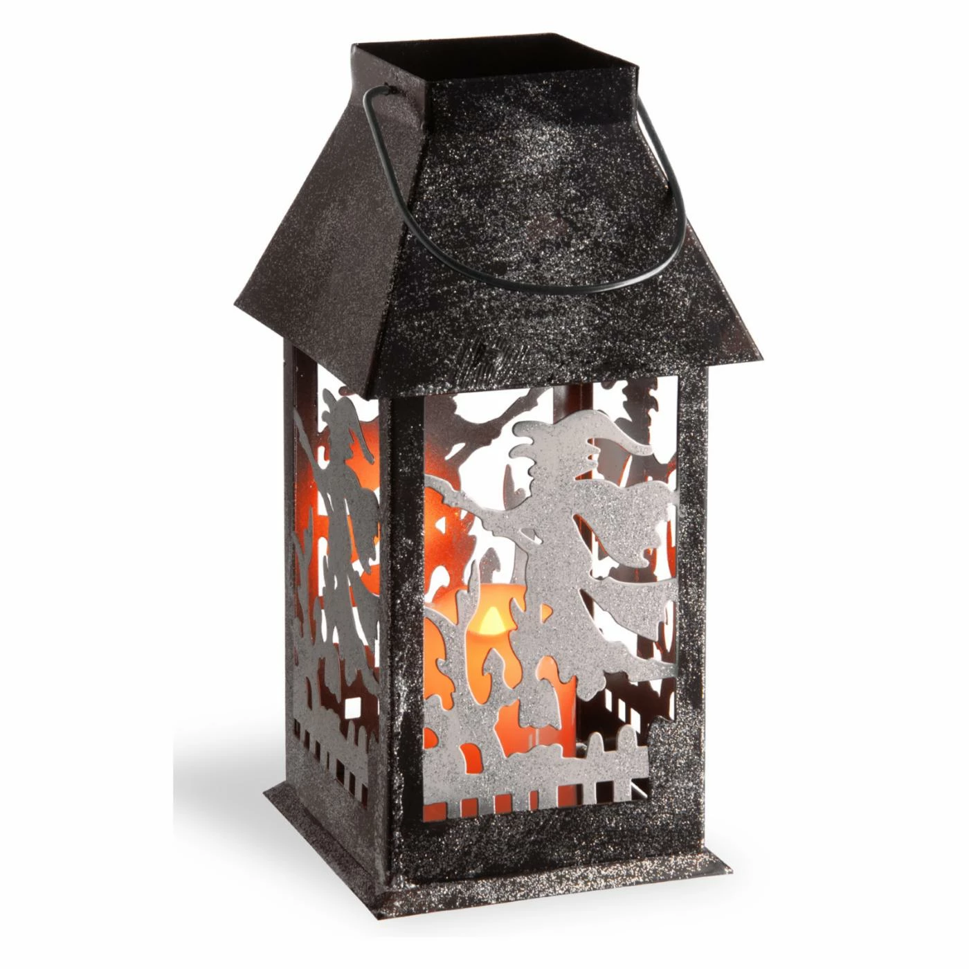 Discount ๐ National Tree Company 11.6 In. Witch Lantern With LED Lights ๐ 1 Discount ๐ National Tree Company 11.6 In. Witch Lantern With LED Lights ๐