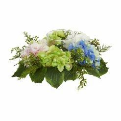 Cheapest ๐ Centerpieces Nearly Natural Hydrangea Artificial Candelabrum ๐