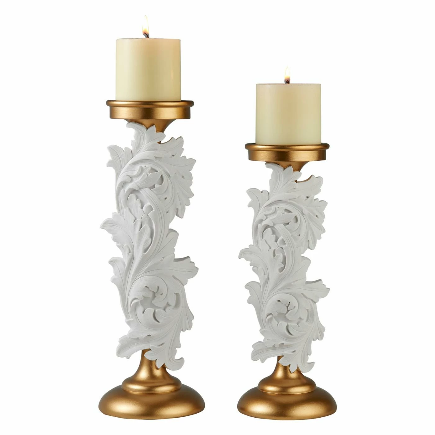 New π Pillar Ore International Alba Candleholder - Set Of 2 β 1 New π Pillar Ore International Alba Candleholder - Set Of 2 β