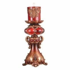 Top 10 ✨ ORE International Pillar Ancient Styled Candleholder - Small 🎁
