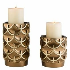 Best Pirce 👍 ORE International Pillar ORE Mystic Owl Candleholders - Set Of 2 🛒