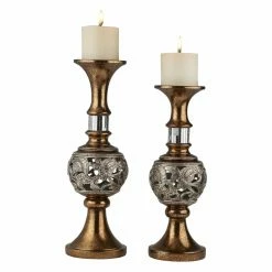Best deal 🎉 Pillar ORE International Langi Candleholder - Set Of 2 🎁