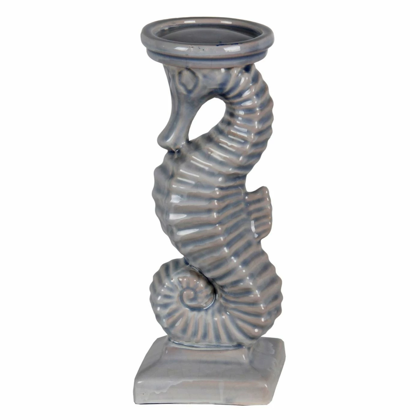Buy 👏 Pillar Privilege International Blue Seahorse Candle Holder 🎁 1 Buy 👏 Pillar Privilege International Blue Seahorse Candle Holder 🎁