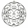 Best Sale ❤️ Safavieh Votive Ornate Scroll Candle Wall Sconce - 23.6 Diam. In. 🔥