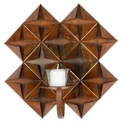 Best Pirce 🥰 Safavieh Votive Origami Single Candle Wall Sconce - 11H In. 🎉