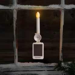 Buy ๐ Flameless & LED Touch Of ECO Carolite Pro Solar LED Flameless Window Candle - Set Of 2 ๐คฉ