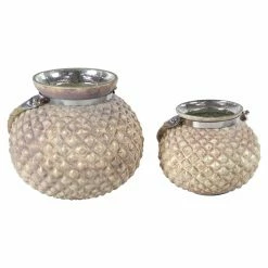 Deals 😉 DecMode Metal Scales Tea Light Holders - Set Of 2 🔥