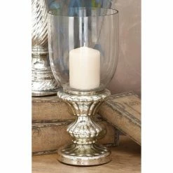 Outlet 😀 DecMode Cup Hurricane Candle Holder 😉