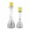 Outlet 🥰 Votive DecMode Contemporary Glass Candle Holders - Set Of 2 💯