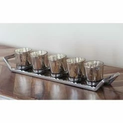 Cheapest 👏 DecMode Spattered Glass Votive Candle Holder 💯