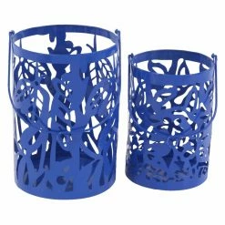 Budget 🥰 DecMode Eclectic Candle Lanterns - Set Of 2 🎁