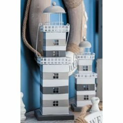 Flash Sale 🎁 DecMode Iron Lighthouse Candle Lantern ⭐