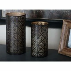 Wholesale โ Hurricane DecMode 22181 Candle Holder - Set Of 3 ๐