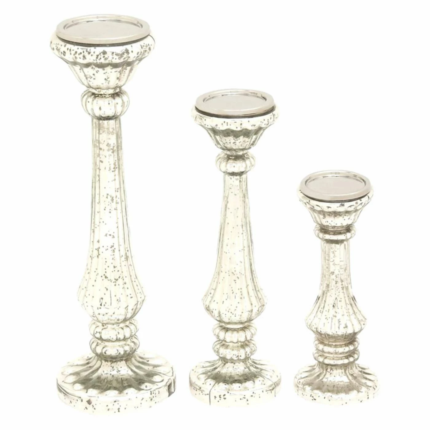 Buy ๐ฏ Pillar DecMode 28884 Candle Holder - Set Of 3 โจ 1 Buy ๐ฏ Pillar DecMode 28884 Candle Holder - Set Of 3 โจ