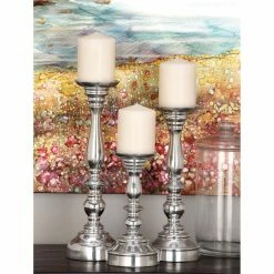 Best reviews of โ Pillar DecMode 30919 Candle Holder - Set Of 3 ๐
