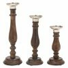 Best deal 👍 Pillar DecMode 51574 Candle Holder - Set Of 3 ⌛