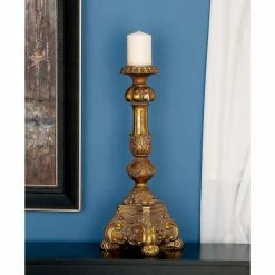 Promo 🌟 Pillar DecMode 54812 Candle Holder 🤩
