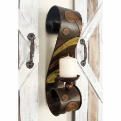 Cheap ⌛ DecMode 19 In. Metal Candle Wall Sconce - Set Of 2 🔔