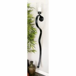 Buy โจ Sconce DecMode 63 In. Wall Hurricane Candle Holder โญ
