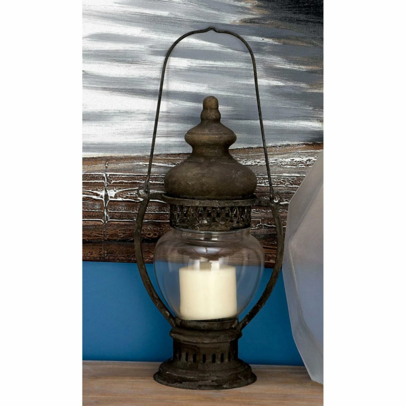 Cheap ๐งจ DecMode Knob Finial Lantern Candle Holder ๐ฏ 1 Cheap ๐งจ DecMode Knob Finial Lantern Candle Holder ๐ฏ