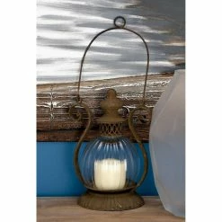 Hot Sale 😉 DecMode 11 In. Glass Lantern Candle Holder 😉