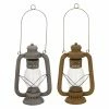 Deals 👏 DecMode Lantern Candle Holder With Wire Handle - Set Of 2 🔔
