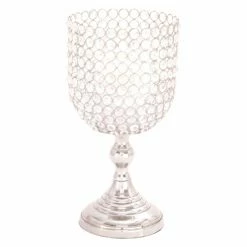 Best reviews of 🌟 Hurricane DecMode Aluminum Crystal Candle Holder 🎁