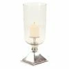Best Pirce 🔔 DecMode Aluminum And Glass Votive Hurricane Candle Holder 👍