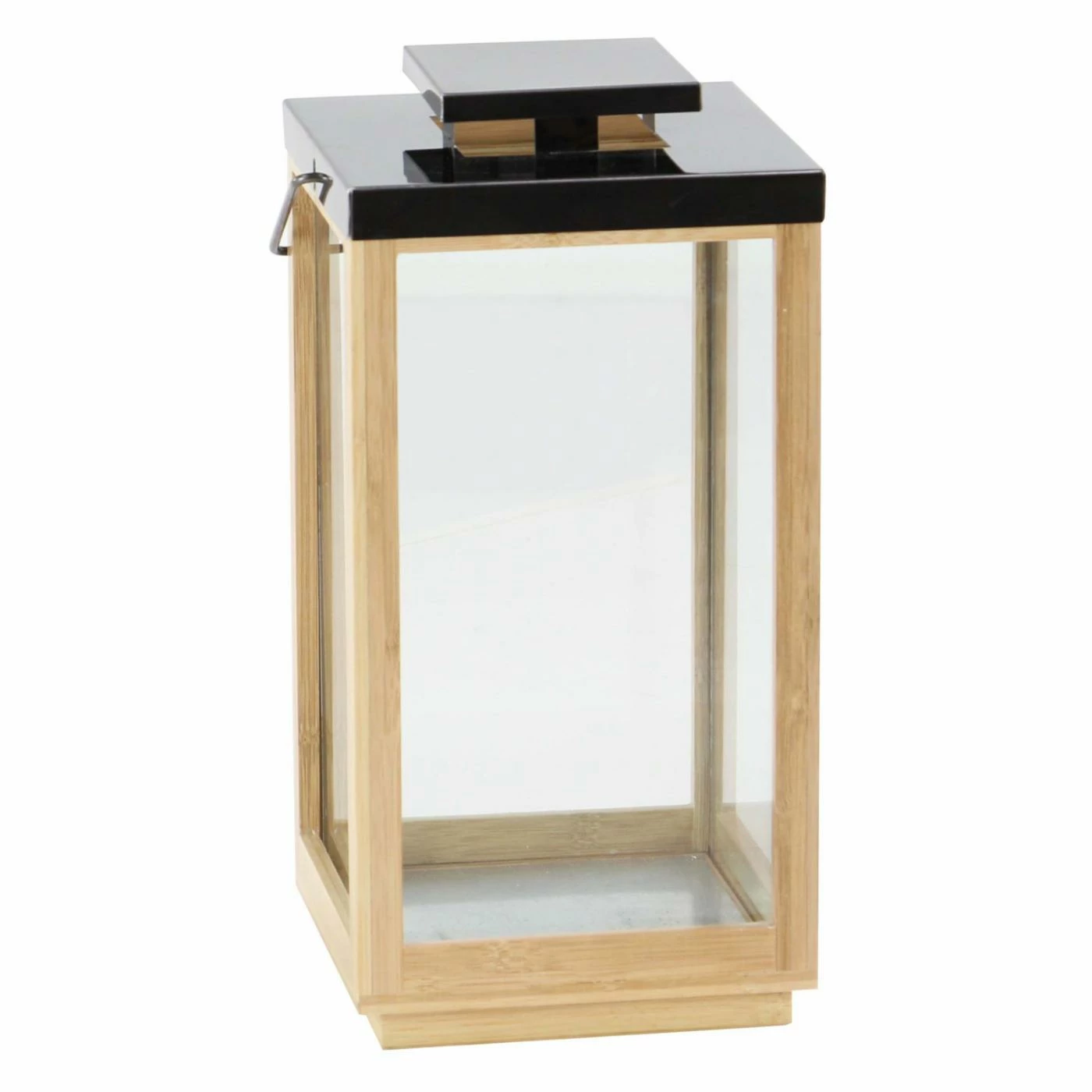 Cheapest 🔥 DecMode Contemporary Bamboo And Stainless Steel Tapered Lantern 💯 1 Cheapest 🔥 DecMode Contemporary Bamboo And Stainless Steel Tapered Lantern 💯