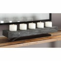 Coupon โจ Centerpieces Uttermost Callum Wooden Candleholder โจ