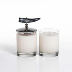 Best deal ❤️ Zodax Pillar Casablanca Horn Scented Candle Jars - Set Of 2 🤩