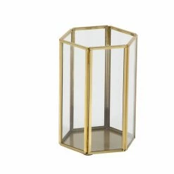 Best Sale 🔔 CosmoLiving By Cosmopolitan Modern Hexagon Lantern Candleholder - Set Of 3 👍 -Candle Holders Sales scaleUMA12834