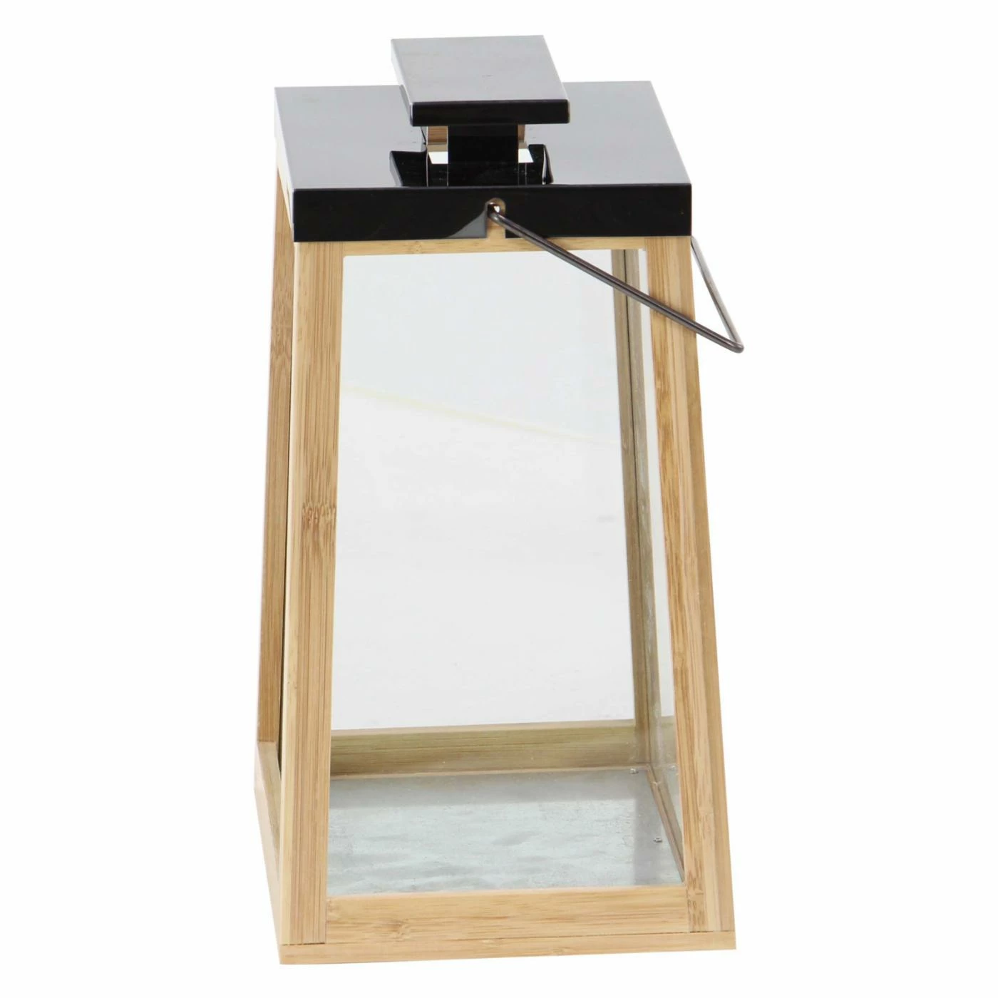 Best Pirce ✨ DecMode Contemporary Trapezoidal Bamboo And Stainless Steel Lantern 🎁 5 Best Pirce ✨ DecMode Contemporary Trapezoidal Bamboo And Stainless Steel Lantern 🎁 - Image 5